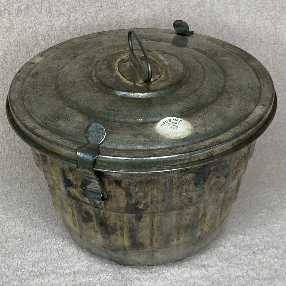 Antique 1920s Steamed Pudding Pudding/Cake Mold Lid Vintage VTG Retro Primitive - Picture 3 of 10